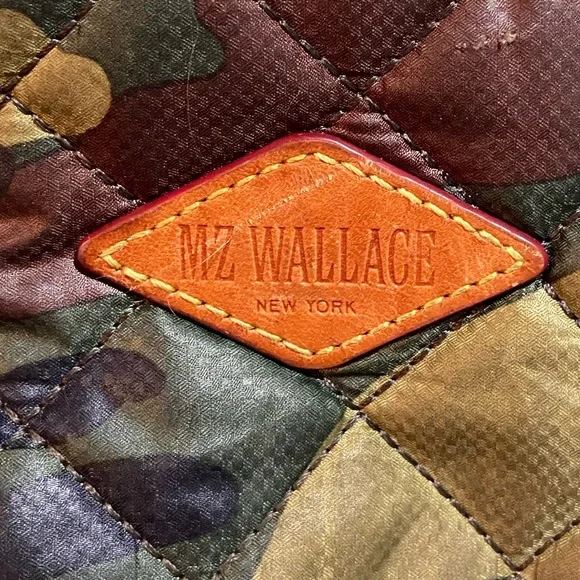 MZ Wallace Multicolor Camo Quilted Backpack - Picture 10 of 16